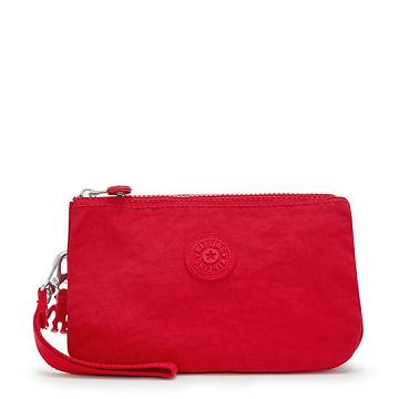 Bolsas Kipling Creativity Extra Large Moda Wristlet Rojos | MX 2063GS